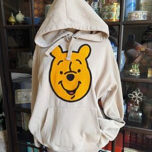 Disney, Winnie the Pooh Crewel Stitch Embroidered Hoodie, Kid XL